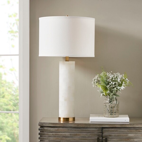 INK+IVY Prague Alabaster Table Lamp - On Sale - Bed Bath & Beyond